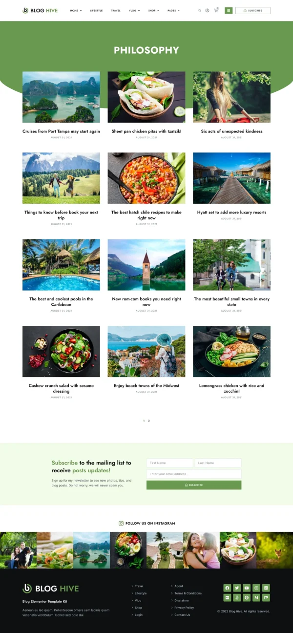 Blog Hive - Personal Blog Elementor Template Kit - Image 15