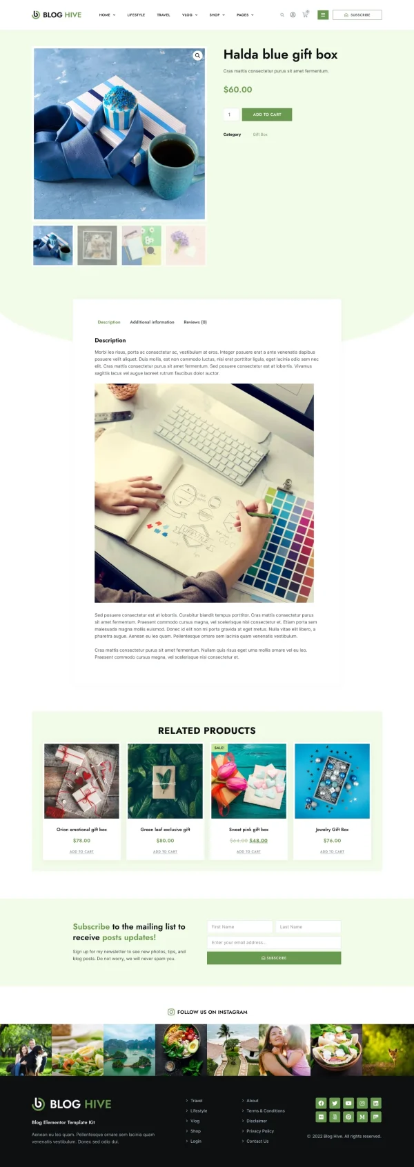 Blog Hive - Personal Blog Elementor Template Kit - Image 13