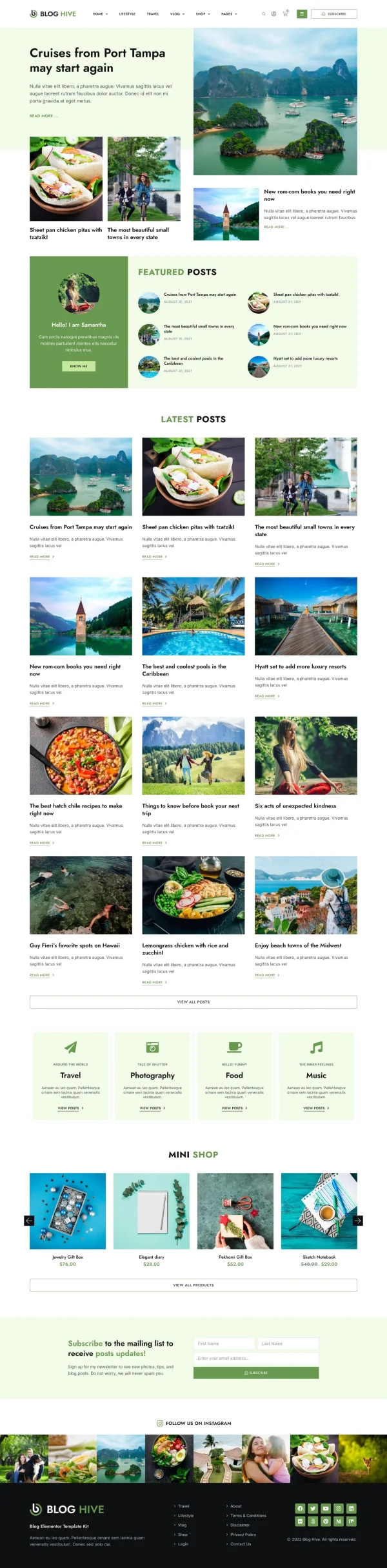 Blog Hive - Personal Blog Elementor Template Kit - Image 10