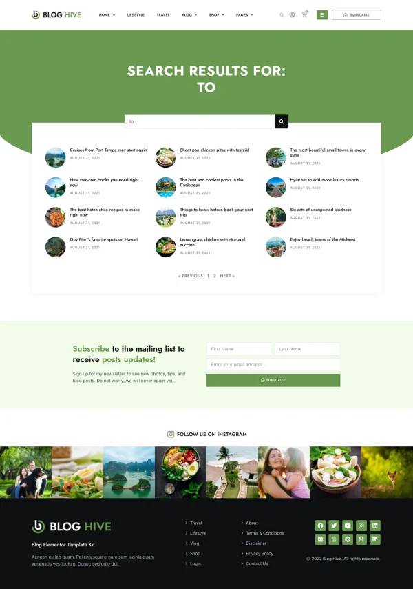 Blog Hive - Personal Blog Elementor Template Kit - Image 9