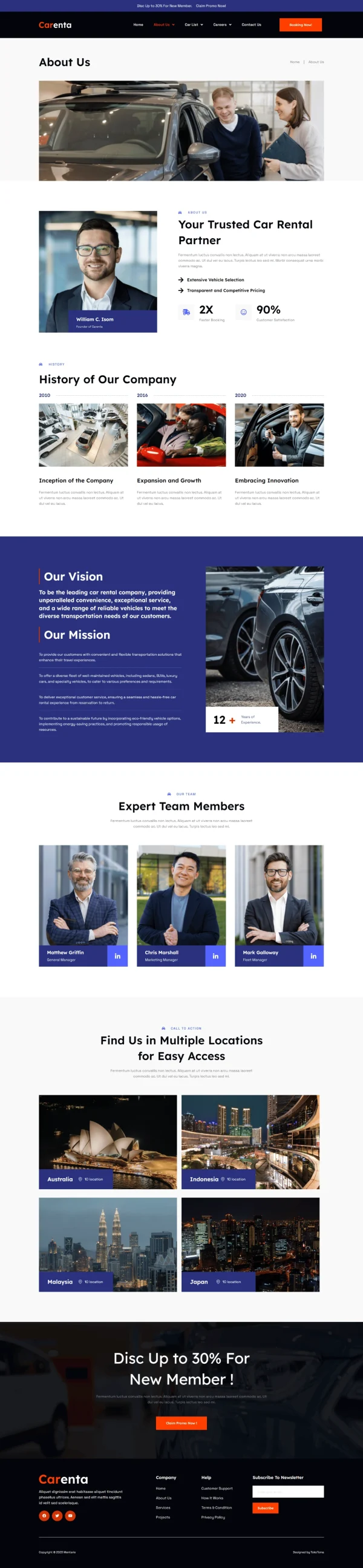 Carenta - Car Rental Business Elementor Template Kits - Image 9