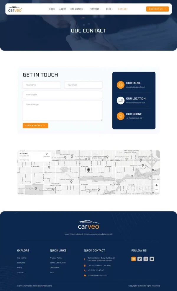 Carveo - Car Rental Elementor Template Kit - Image 10