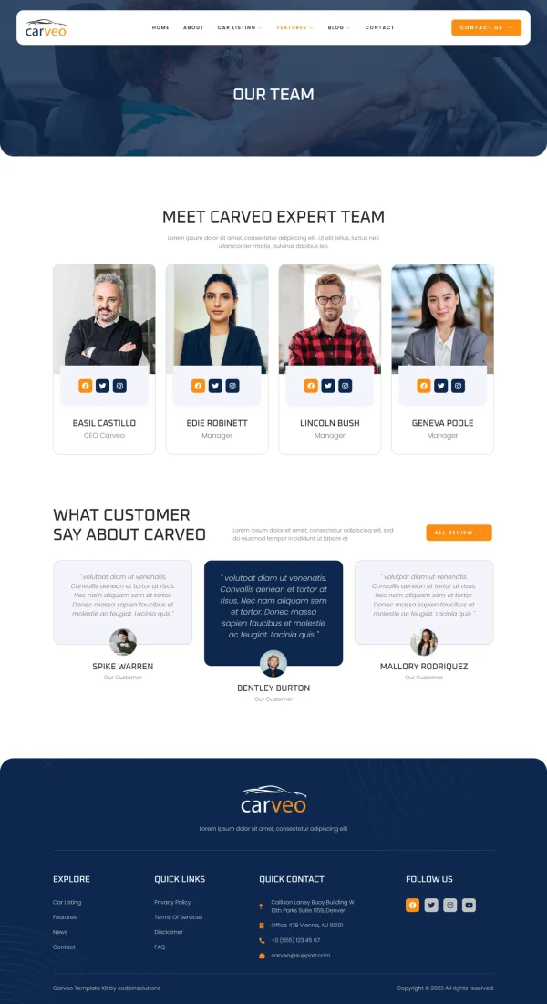 Carveo - Car Rental Elementor Template Kit - Image 5