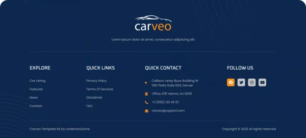 Carveo - Car Rental Elementor Template Kit - Image 6