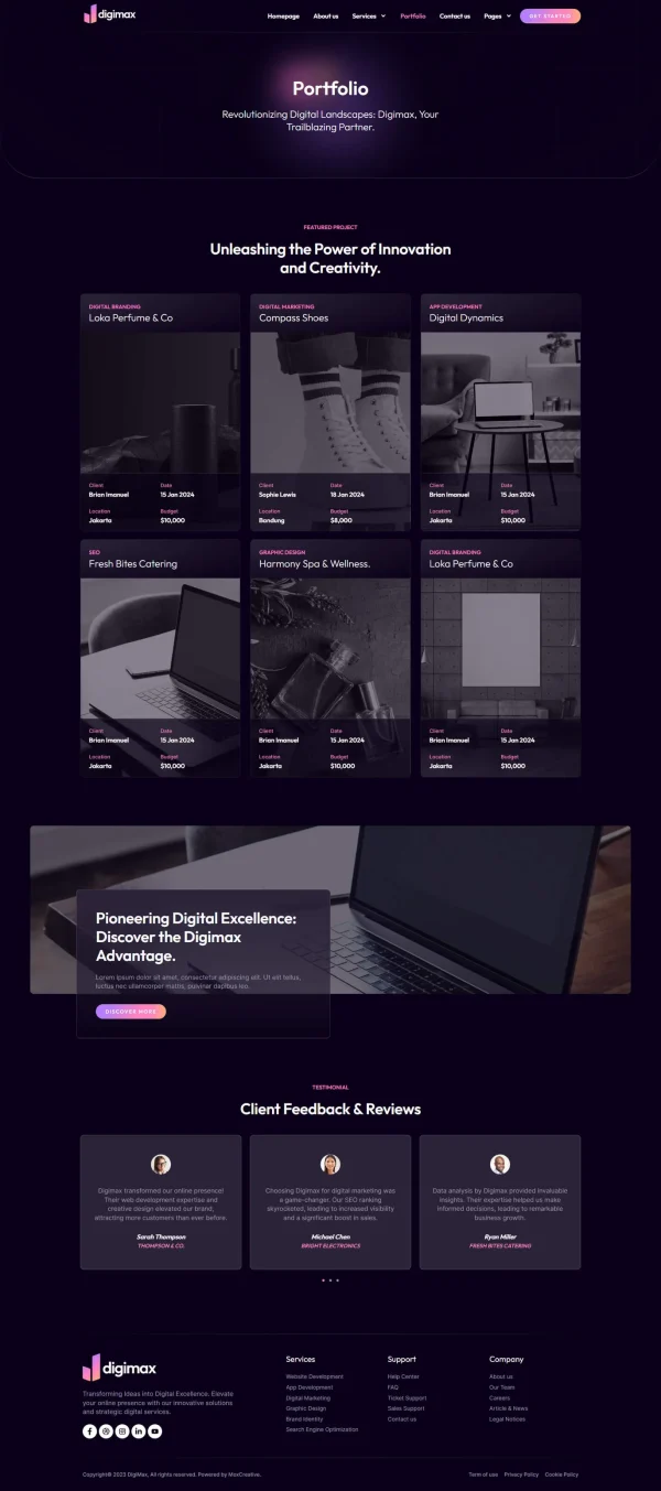 Digimax - Digital Marketing Agency Elementor Pro Template Kit - Image 10