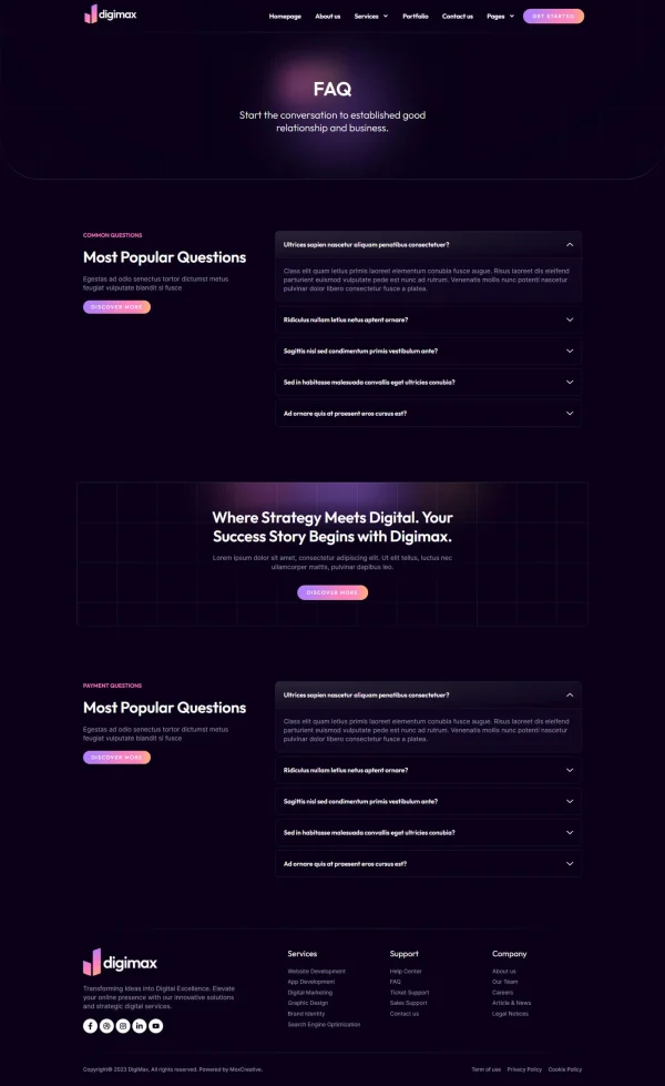 Digimax - Digital Marketing Agency Elementor Pro Template Kit - Image 9