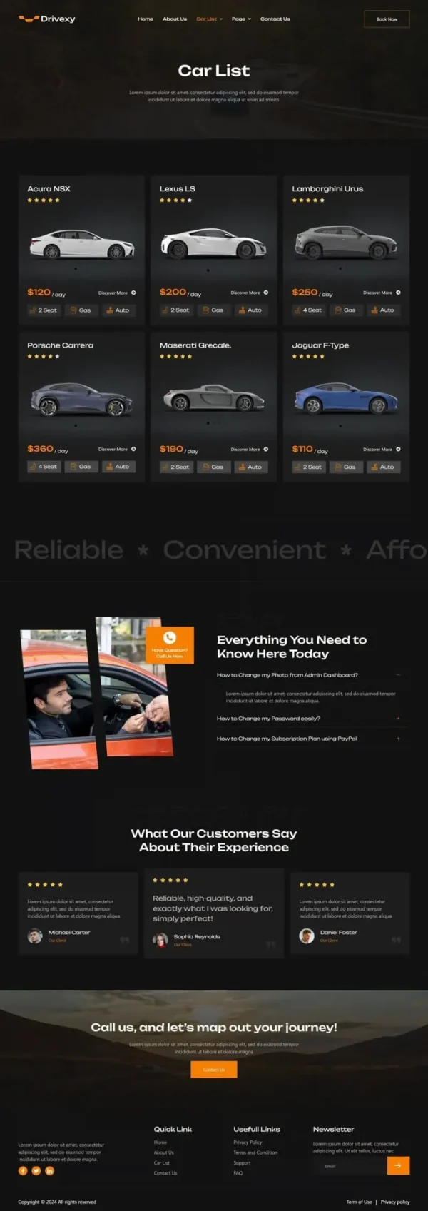 Drivexy - Car Rental Elementor Template Kit - Image 6