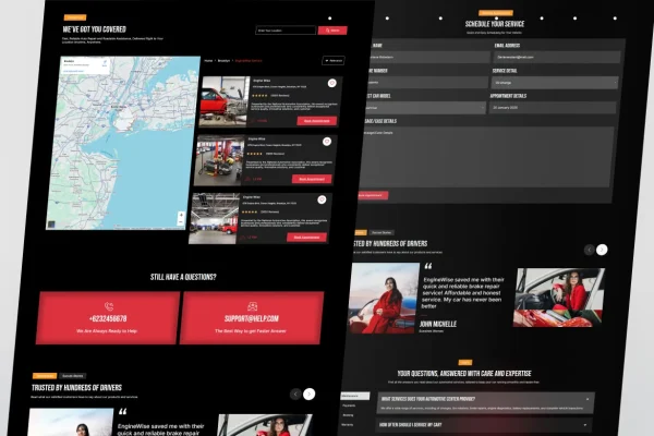 EngineWise - Automotive Service Elementor Template Kit - Image 5
