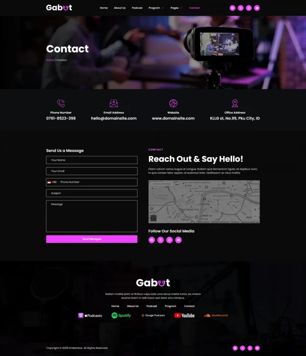Gabut - Podcaster Elementor Template Kit - Image 8