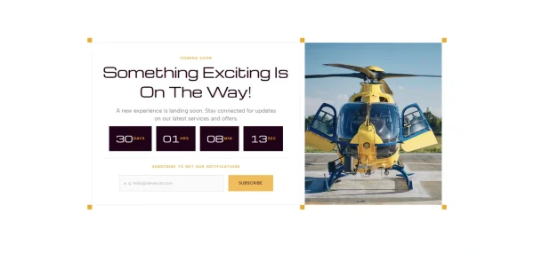 Helirent - Helicopter Charter Elementor Template Kit - Image 20