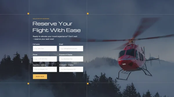 Helirent - Helicopter Charter Elementor Template Kit - Image 4