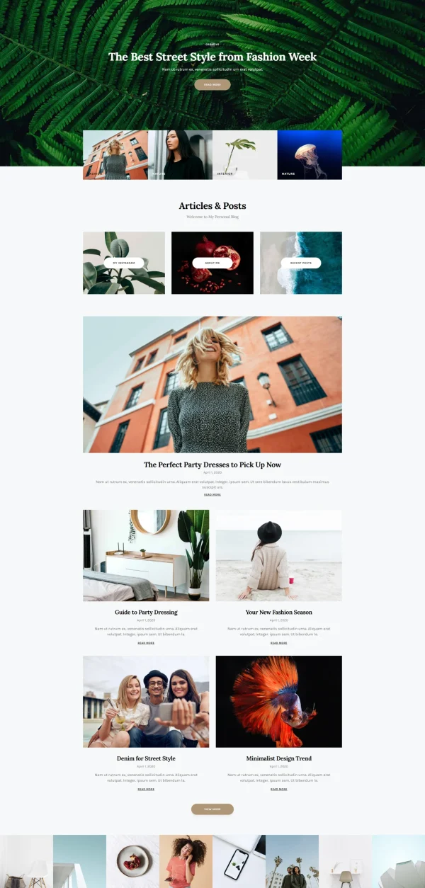 Katelyn - Modern Blog Template Kit - Image 3