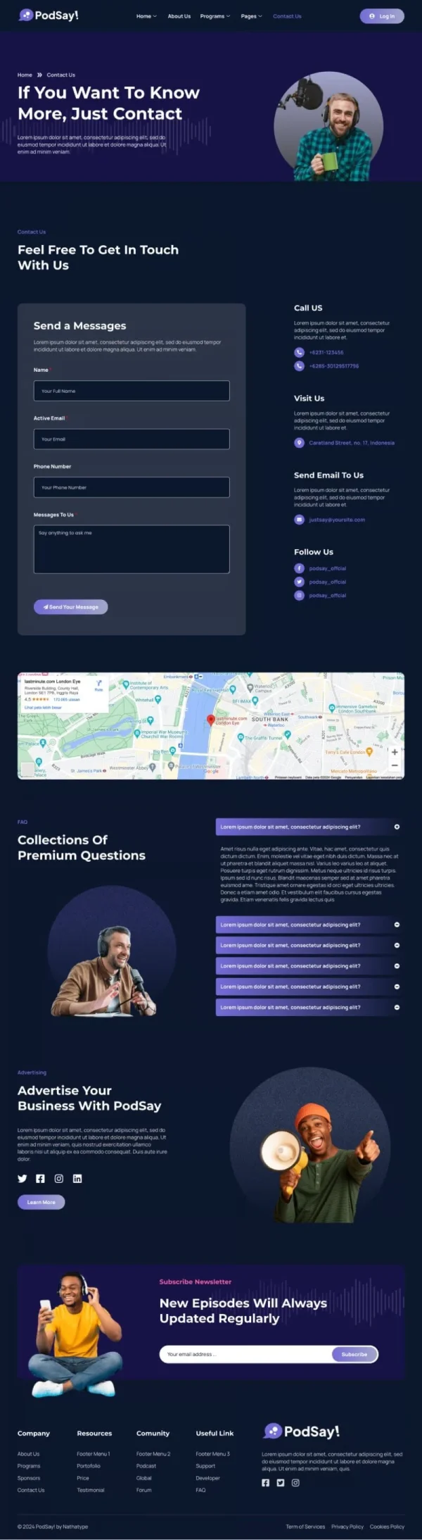 PodSay - Radio & Podcast Station Elementor Template Kit - Image 4