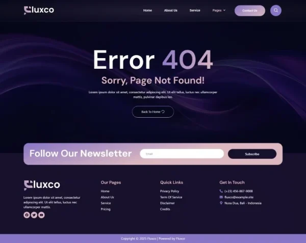 Fluxco - Digital Marketing Agency Elementor Template Kit - Image 3