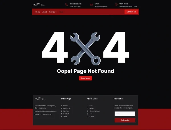Autobest Car Repair & Auto Service Elementor Template Kit - Image 9