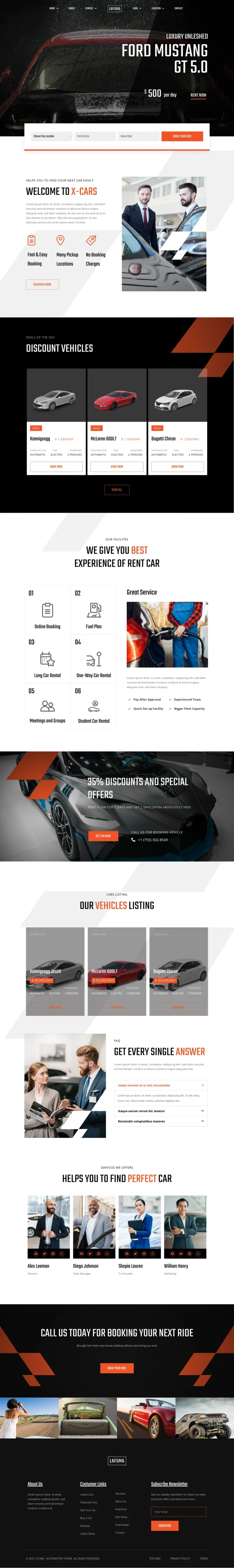 Lafuma - Car Rental & Auto Dealer Elementor Template Kit - Image 6