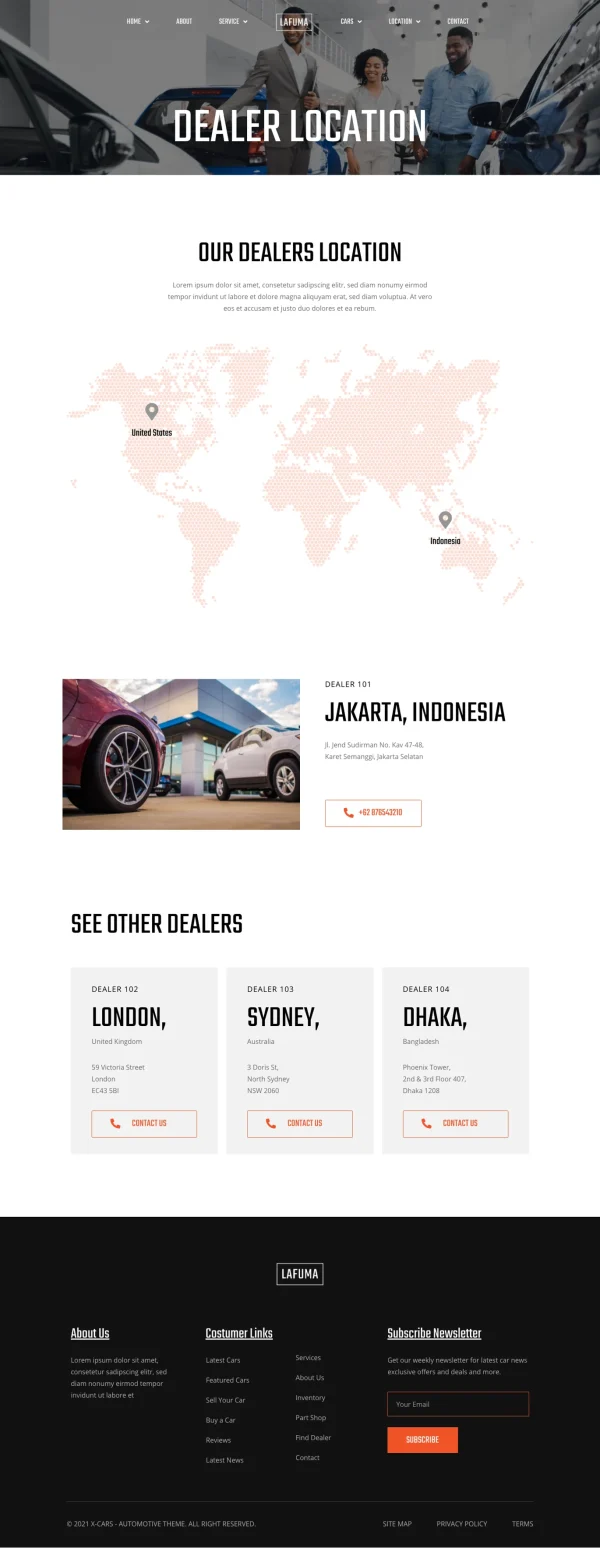 Lafuma - Car Rental & Auto Dealer Elementor Template Kit - Image 11