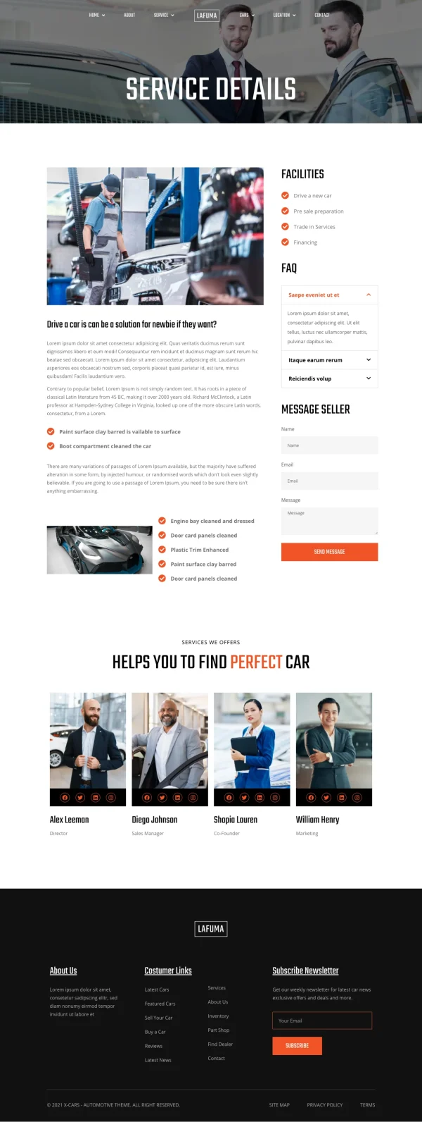 Lafuma - Car Rental & Auto Dealer Elementor Template Kit - Image 10