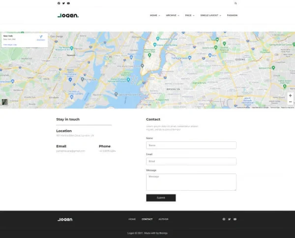 Logen - Lifestyle Blog Elementor Pro Template Kit - Image 4
