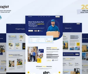 Logist - Logistics And Transport Elementor Pro Template Kit