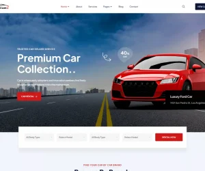 Motorx - Car Rental Template Kit