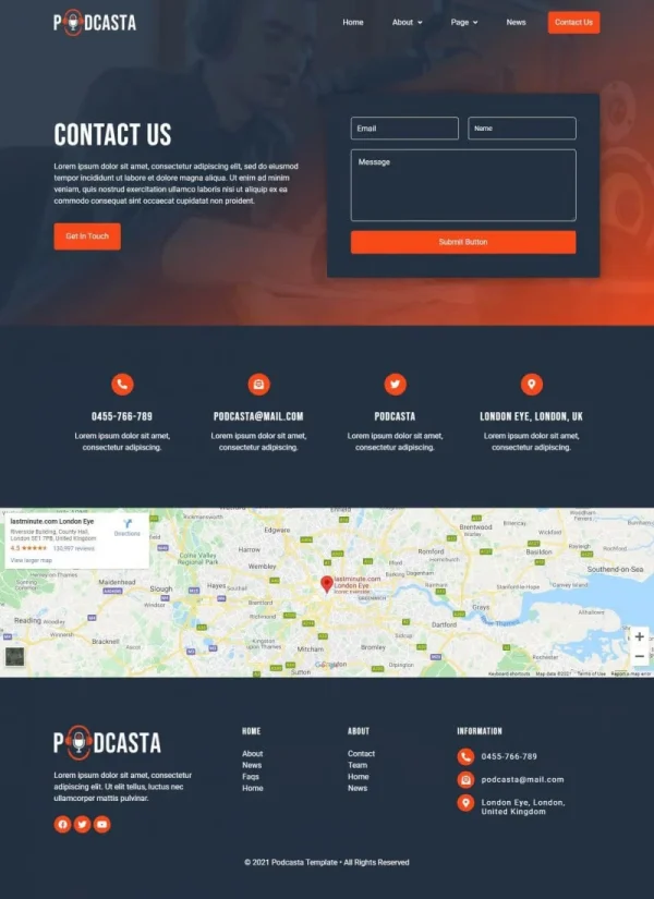 Podcasta - Podcast & Streaming Elementor Template Kit - Image 7