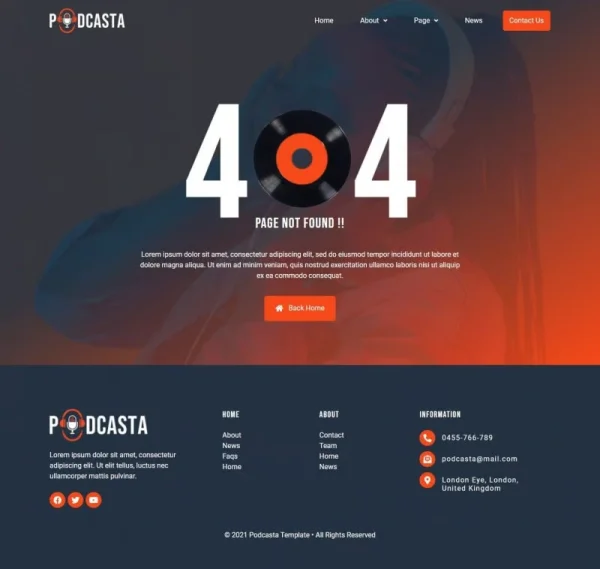 Podcasta - Podcast & Streaming Elementor Template Kit - Image 16