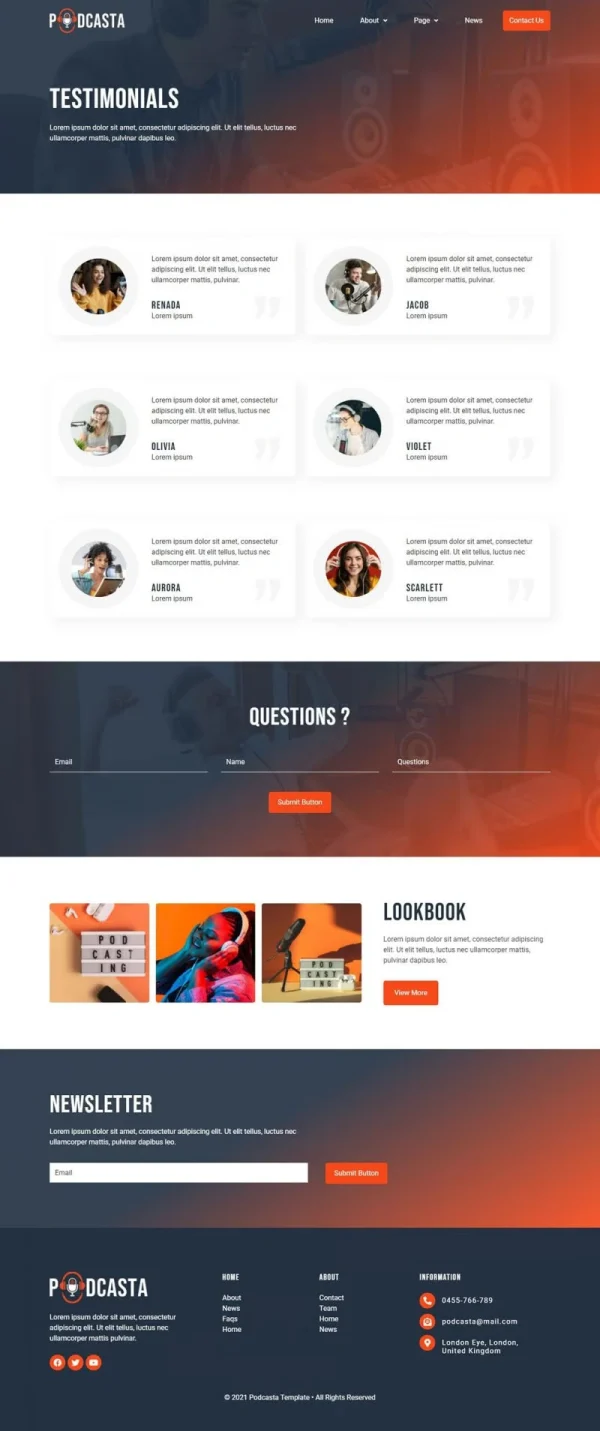 Podcasta - Podcast & Streaming Elementor Template Kit - Image 14
