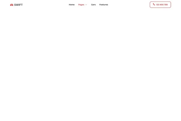 Swift - Car Rental Service Elementor Template Kit - Image 13