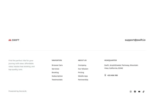 Swift - Car Rental Service Elementor Template Kit - Image 12