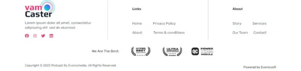 Vamcaster - Podcast & Video Streaming Elementor Template Kit - Image 10