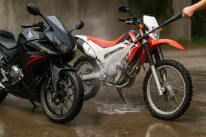 Cuci Motor 250cc & Trail