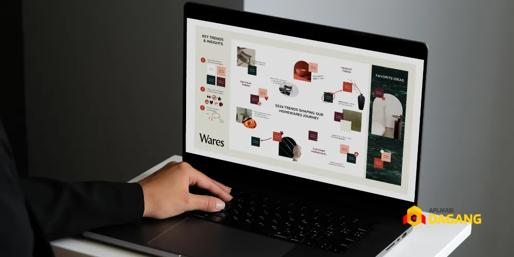 Contoh konten Instagram untuk brand fashion lokal Bandung