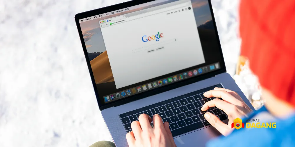 Contoh tampilan hasil pencarian website yang dioptimasi SEO