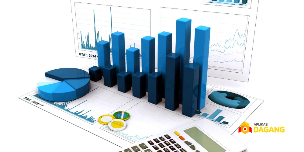 Grafik perbandingan platform media sosial dan user behavior.