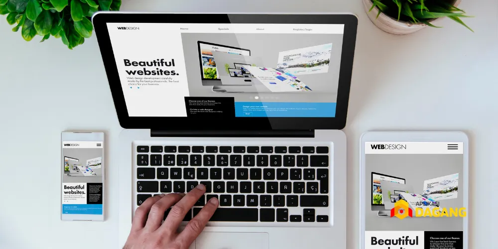 Website UMKM Bandung yang modern dan mobile-friendly