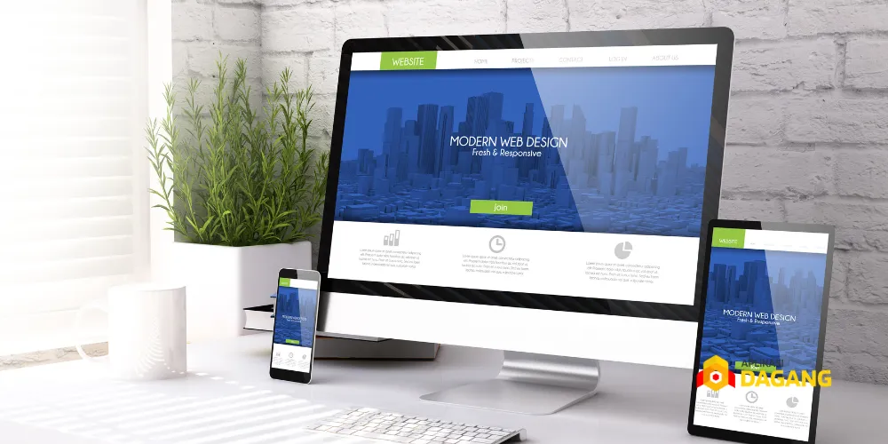 Website company profile profesional untuk bisnis