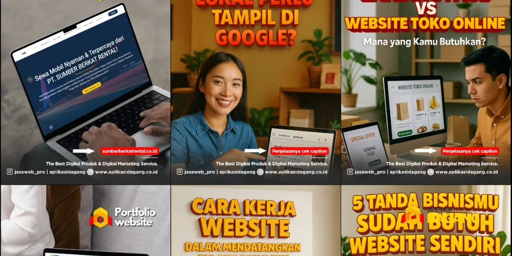 Desain feed Instagram bisnis untuk meningkatkan engagement
