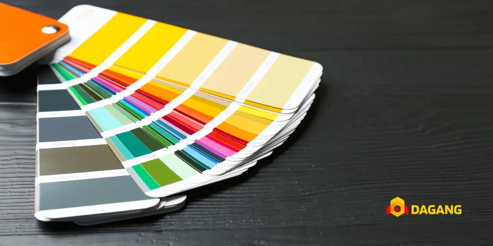 Contoh panduan warna brand UMKM