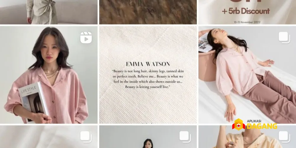 promosi produk fashion di Instagram untuk UMKM Bandung.