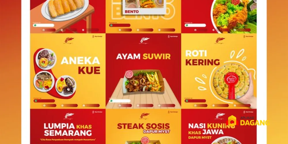 Contoh strategi media sosial usaha lokal di Bandung