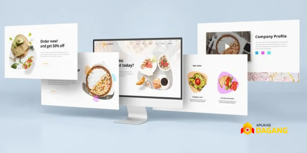 Contoh website profesional untuk UMKM Bandung