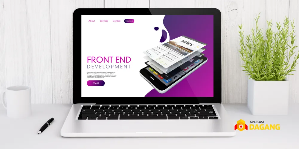 Contoh website company profile modern dan responsif