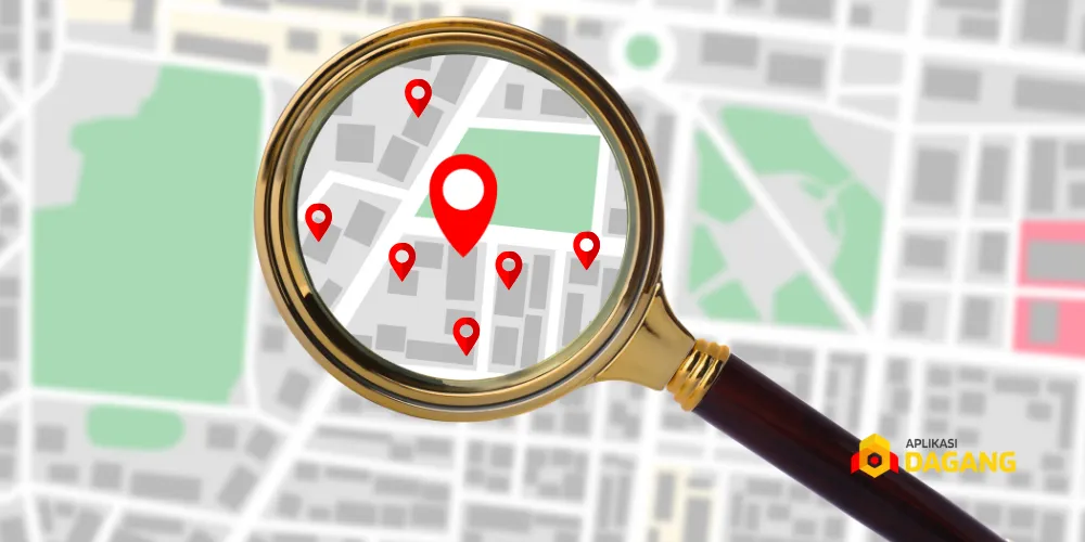 Peta Bandung untuk keyword lokal SEO
