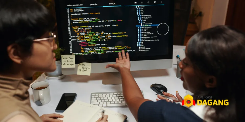 Tim Aplikasi Dagang Teknologi sedang mengembangkan software keuangan