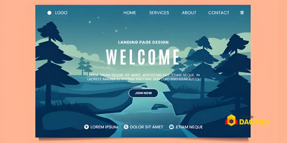 Desain website company profile untuk strategi digital branding bisnis profesional