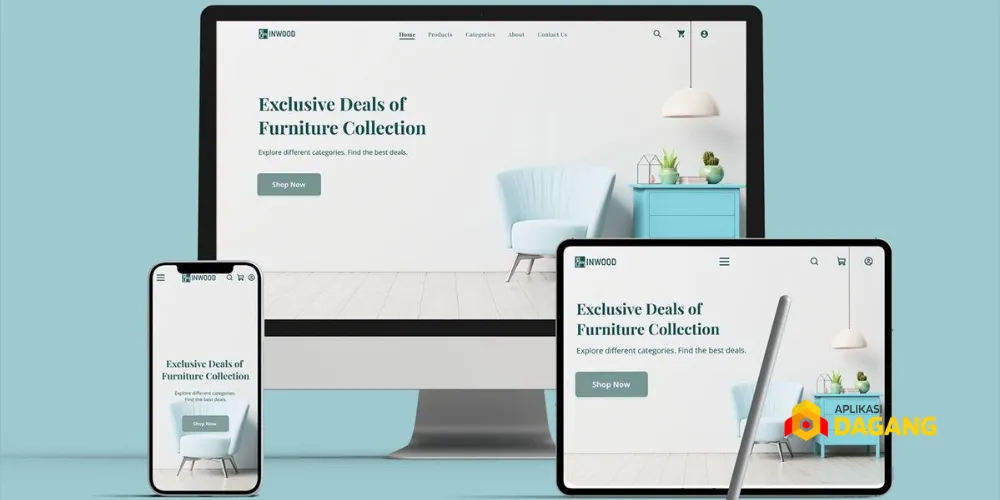 Website responsif untuk startup Bandung
