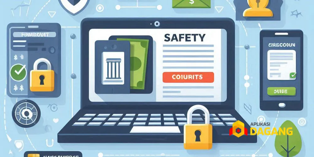 Ilustrasi sistem ERP dengan modul keuangan terintegrasi.