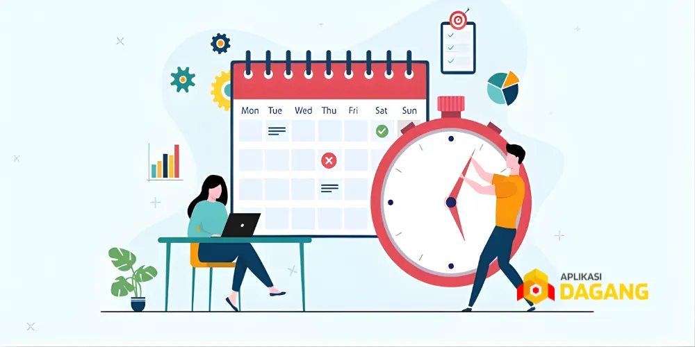 Ilustrasi software booking custom untuk bisnis di Bandung